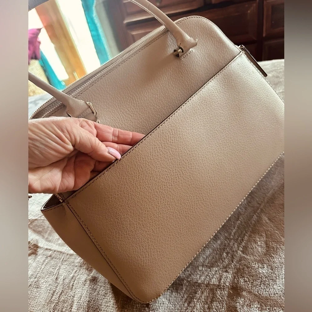 Kate Spade Terri Grove Street Terri Almondine Leather Shoulder Bag